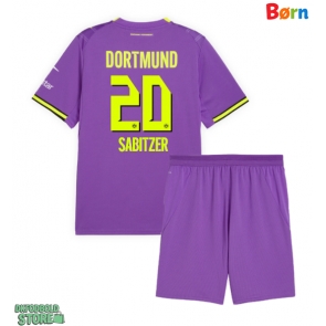 Borussia Dortmund Marcel Sabitzer #20 Replika Babytøj Tredje sæt Børn 2026-27 Kortærmet (+ Korte bukser)